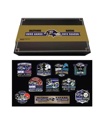 Mojo Licensing Baltimore Ravens 2023-24 Game Day Pin Collector Set