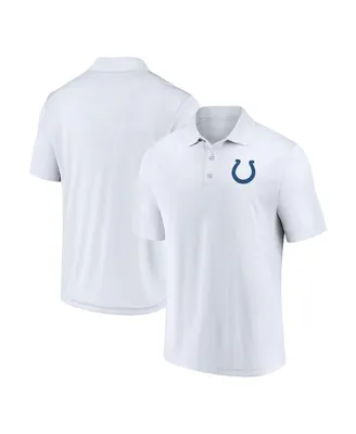 Men's Fanatics White Indianapolis Colts Component Polo Shirt