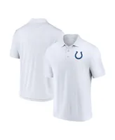 Men's Fanatics White Indianapolis Colts Component Polo Shirt