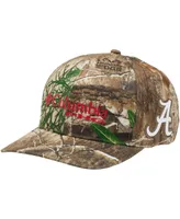 Men's and Women's Columbia Real tree Camo Alabama Crimson Tide Mossy Oak Bottomland Flex Hat