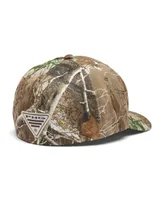 Men's and Women's Columbia Real tree Camo Alabama Crimson Tide Mossy Oak Bottomland Flex Hat