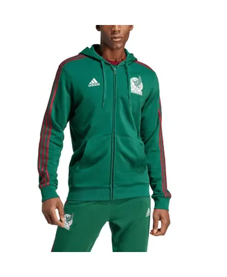 Men's adidas Green Mexico National Team Dna Full-Zip Hoodie