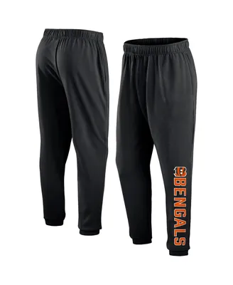 Men's Fanatics Black Cincinnati Bengals Big and Tall Chop Block Lounge Pants