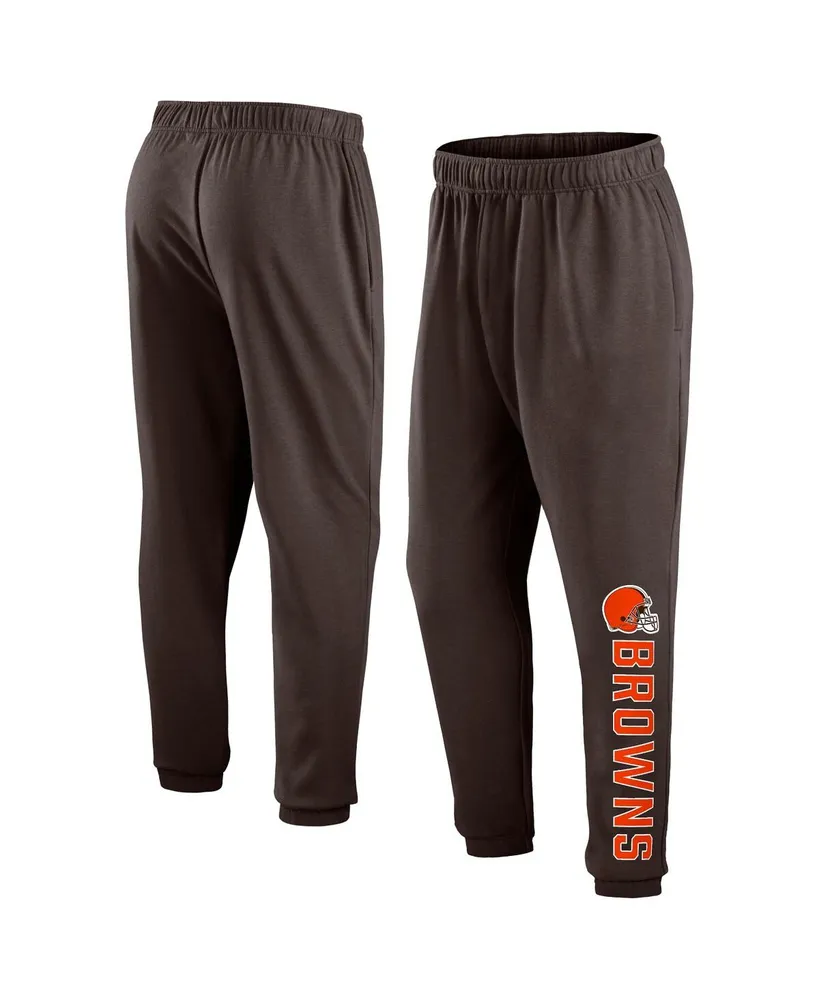 Men's Fanatics Brown Cleveland Browns Big and Tall Chop Block Lounge Pants