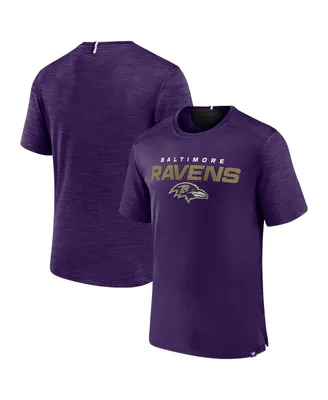 Men's Fanatics Purple Baltimore Ravens Defender Evo T-shirt