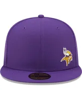 Men's New Era Purple Minnesota Vikings Flawless 59FIFTY Fitted Hat