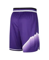 Men's Nike Purple Utah Jazz 2023/24 City Edition Swingman Shorts