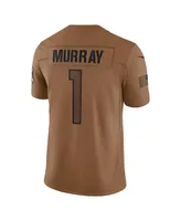 Men's Nike Kyler Murray Brown Distressed Arizona Cardinals 2023 Salute To Service Limited Jersey