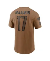 Men's Nike Terry McLaurin Brown Washington Commanders 2023 Salute To Service Name and Number T-shirt