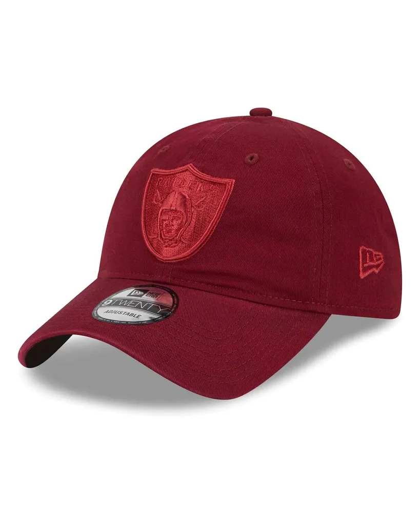 Men's New Era Cardinal Las Vegas Raiders Color Pack 9TWENTY Adjustable Hat