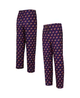 Men's Concepts Sport Purple Phoenix Suns Allover Logo Print Gauge Sleep Pants