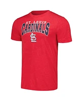 Men's Concepts Sport Charcoal, Red St. Louis Cardinals Meter T-shirt and Pants Sleep Set
