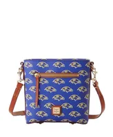 Women's Dooney & Bourke Baltimore Ravens Signature Small Zip Crossbody Purse