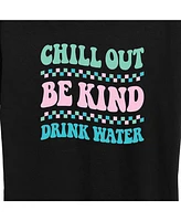 Hybrid Apparel Trendy Plus Size Self Care, Be Kind Graphic T-shirt