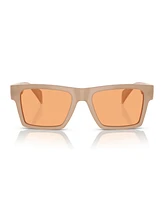 Versace Men's Low Bridge Fit Sunglasses, VE4445F