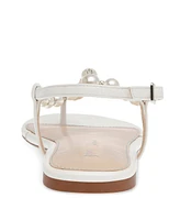 Betsey Johnson Women's Gal Pearl T-Strap Sandals