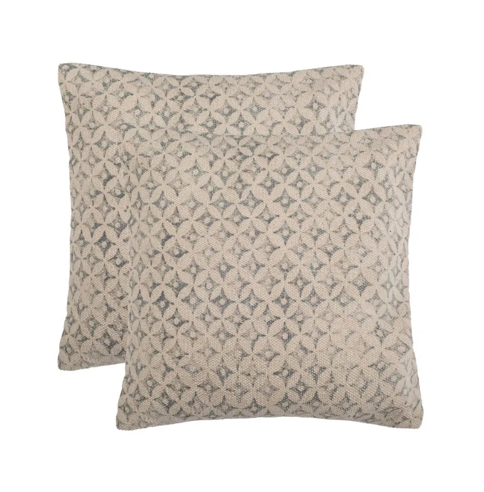 Safavieh Rolta 18" x 18" Pillow (Set of 2)