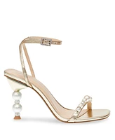 Betsey Johnson Women's Jacy Strappy Embellished Evening Sandals