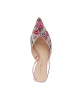 Betsey Johnson Women's Vance Rhinestone Slingback Evening Flats