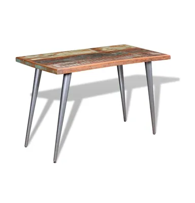 Dining Table Solid Reclaimed Wood 47.2"x23.6"x30"