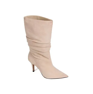 Paula Torres Shoes Women's Carmel Pointed-Toe Dress Boots