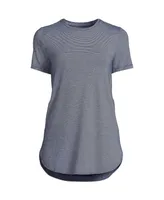 Lands' End Petite Moisture Wicking Upf Sun T-Shirt