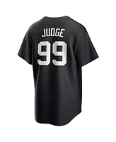 Men's Nike Aaron Judge Black New York Yankees Official Replica Player Jersey