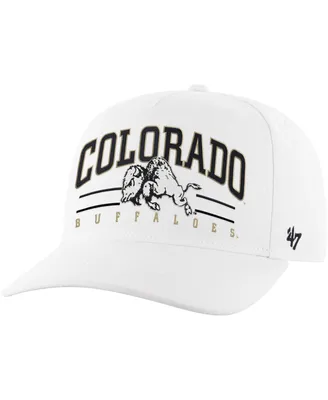 Men's '47 Brand White Colorado Buffaloes Roscoe Hitch Adjustable Hat