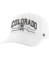 Men's '47 Brand White Colorado Buffaloes Roscoe Hitch Adjustable Hat