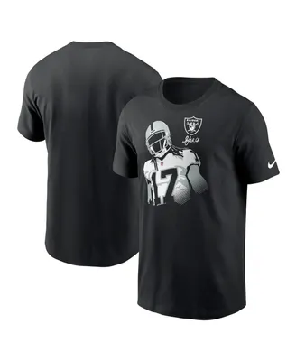 Men's Nike Davante Adams Black Las Vegas Raiders Player Graphic T-shirt