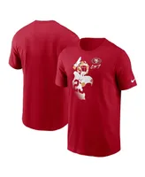 Men's Nike Christian McCaffrey Scarlet San Francisco 49ers Player Graphic T-shirt