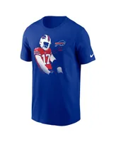 Men's Nike Josh Allen Royal Buffalo Bills Player Graphic T-shirt