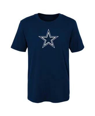 Little Boys and Girls Navy Dallas Cowboys Primary Logo T-shirt