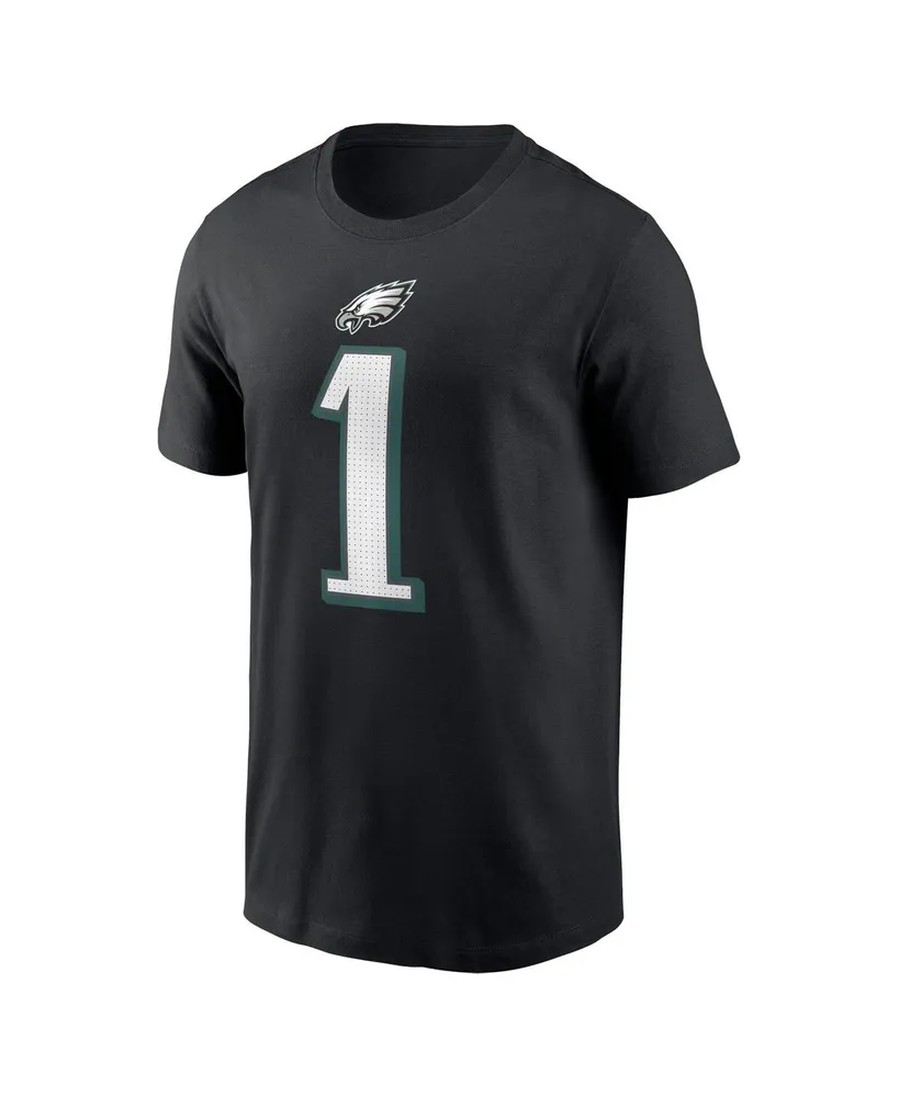 Men's Nike Jalen Hurts Philadelphia Eagles Player Name and Number T-shirt