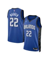 Men's and Women's Jordan Franz Wagner Blue Orlando Magic Swingman Jersey - Statement Edition