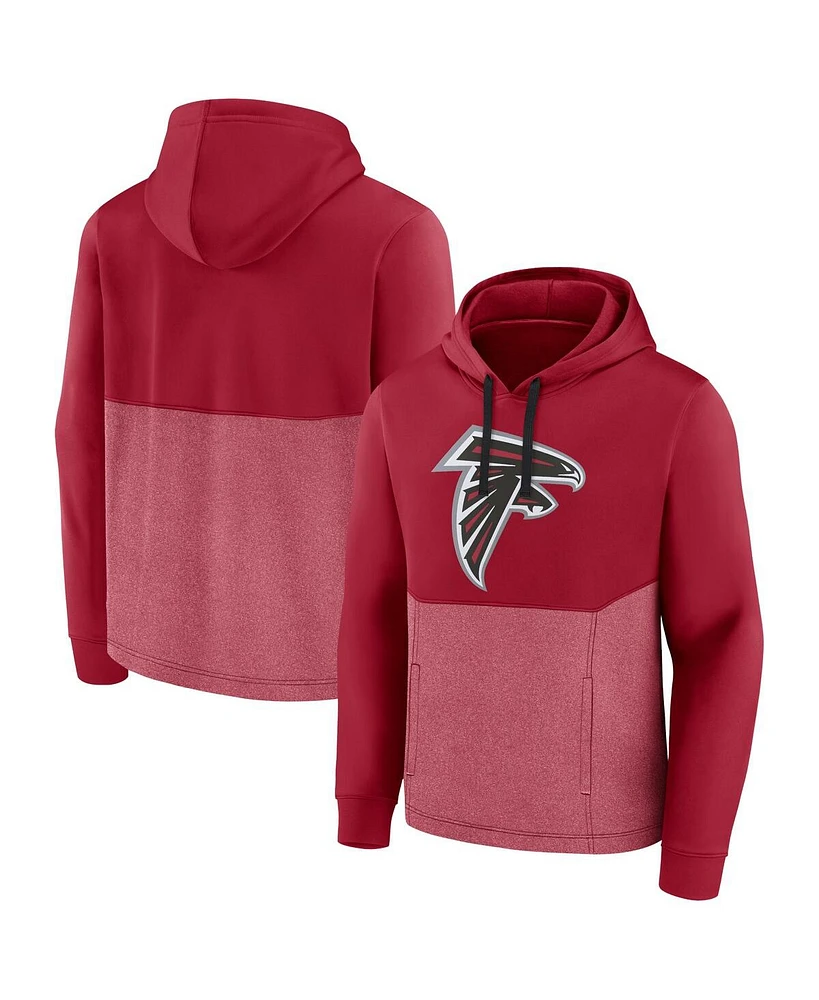 Men's Fanatics Red Atlanta Falcons Winter Camp Pullover Hoodie