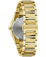 Bulova Men's Modern Millennia Gold-Tone Stainless Steel Bracelet Watch 41mm