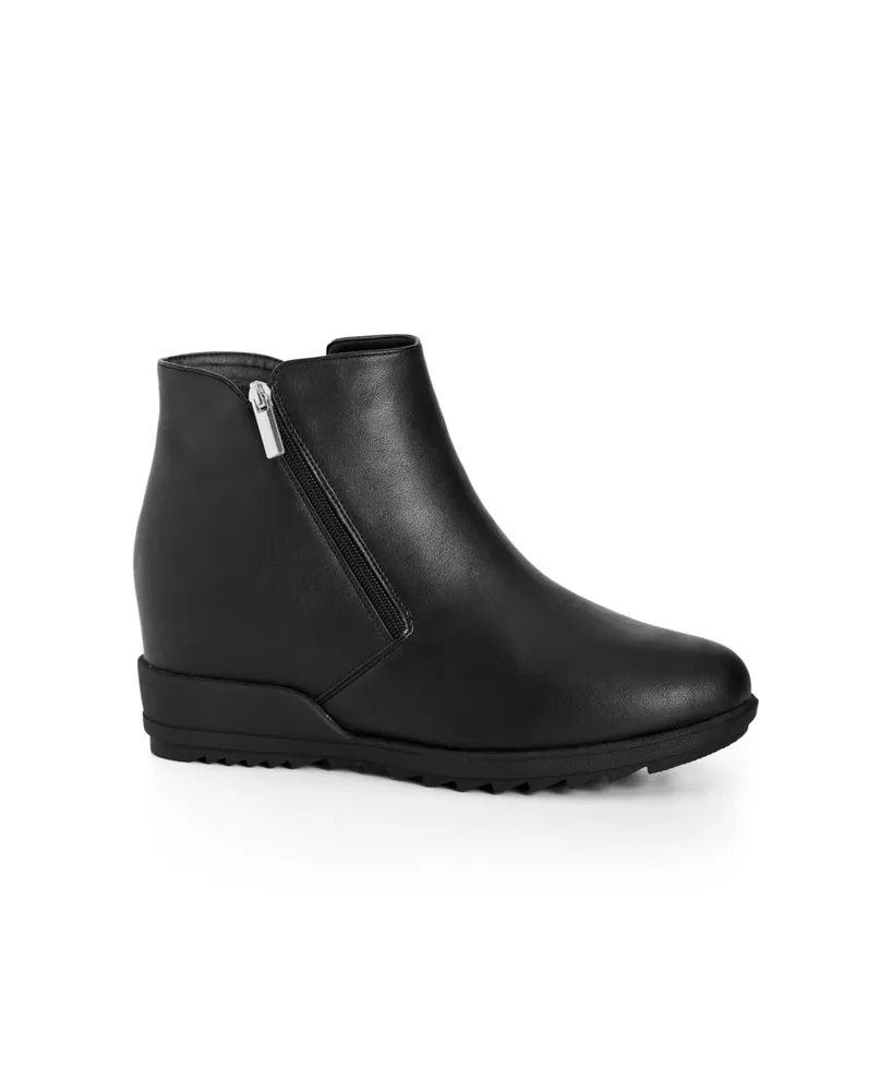 macys womens booties black