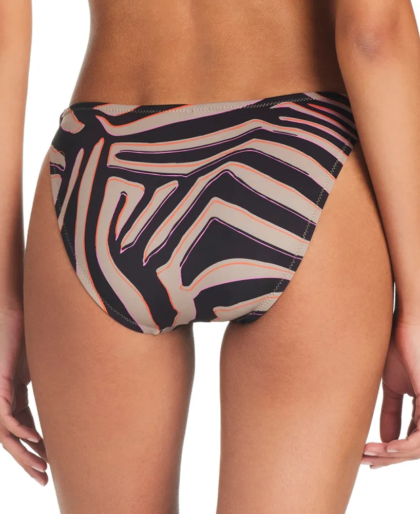 Sanctuary Women's Party Animal Striped Elastic-Side Hipster Bottom