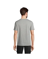 Lands' End Men's Short Sleeve Cotton Supima Tee With Pocket