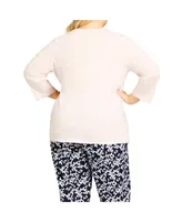 Plus Size Love Sleep Top