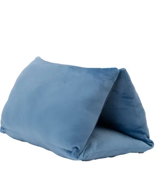 Brookstone Hug'zzz Removable Heated Gel Pack Pillow, 30 x 15