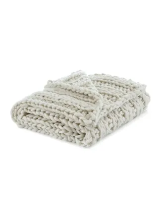 Cozy Tyme Vielkis Channel Knit Throw Blanket