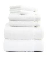 Luxury 6-Piece Bath Towel Set, Soft 100% Cotton by California Design Den