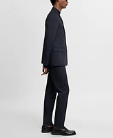 Mango Men's Super Slim Fit Suit Pants