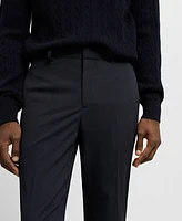 Mango Men's Super Slim Fit Suit Pants