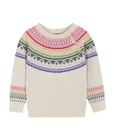 Infant Girls Holiday Cream Sweater Set
