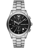 Emporio Armani Men's Chronograph Stainless Steel Bracelet Watch 42mm