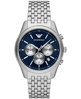 Emporio Armani Men's Chronograph Stainless Steel Bracelet Watch 41mm