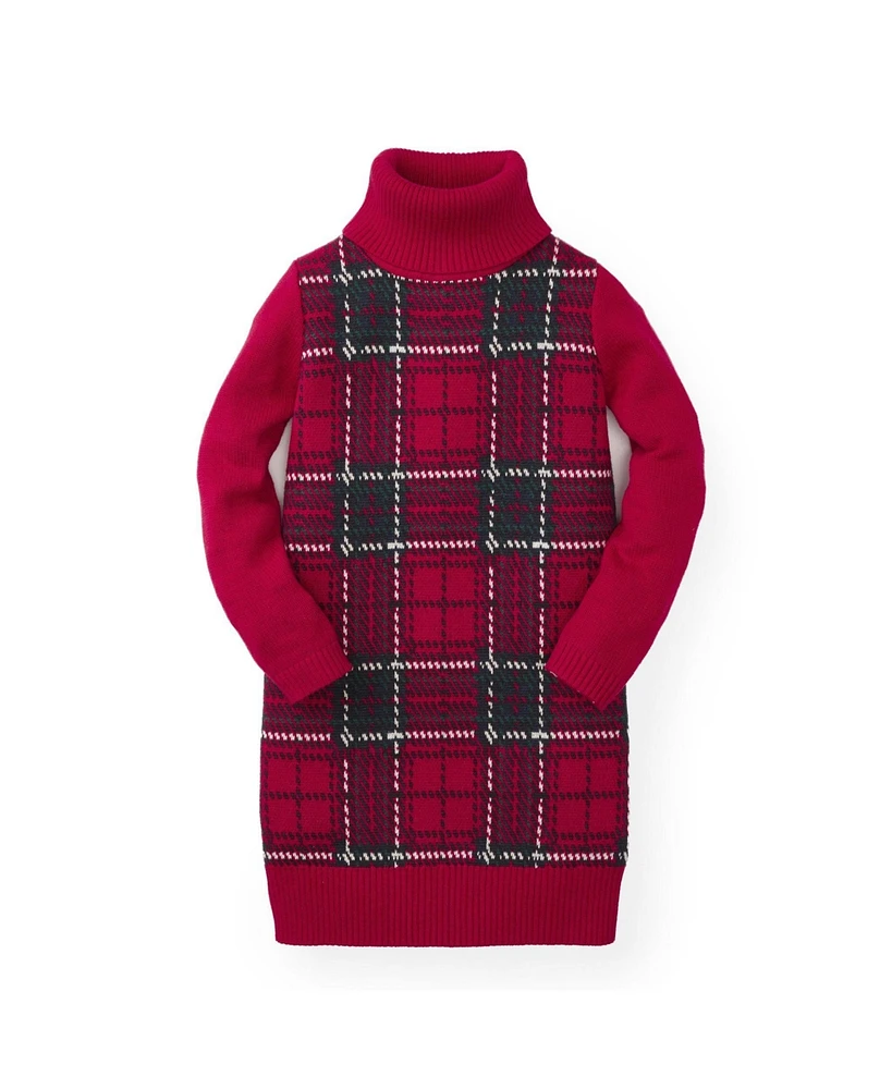 Hope & Henry Toddler Girls Turtleneck Sweater Dress